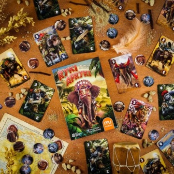 Карточная игра ROARS OF AFRICA для детей