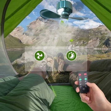 ТЕНТОВЫЙ ВЕНТИЛЯТОР СО СВЕТОДИОДНЫМИ ЛАМПАМИ 3-СКОРОСТНОЙ КЕМПИНГОВЫЙ ВЕНТИЛЯТОР USB