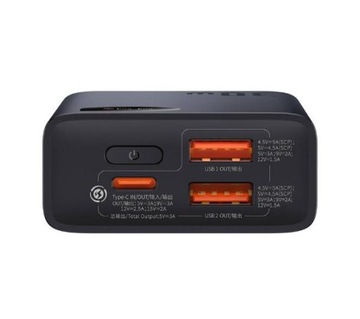 Powerbank Baseus Adaman 2 10000 мАч 30 Вт QC PD 3.0 USB-C / 2x USB Черный