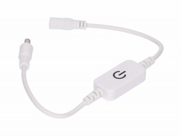ŚCIEMNIACZ MINI DOTYKOWY 12V 72W do taśm LED Biały