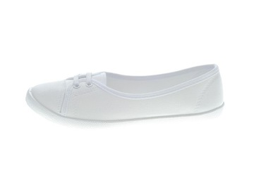 TENISÓWKI DAMSKIE WSUWANE SLIP ON 1914 White r.38