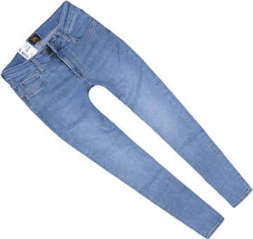 LEE MALONE PARTLY CLOUDY jeansy rurki W27 L32