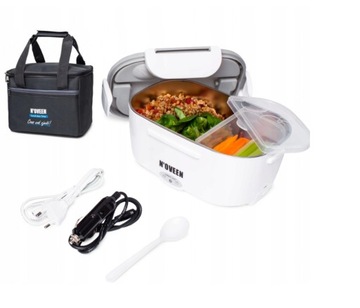 ЭЛЕКТРИЧЕСКИЙ ОБОГРЕВАТЕЛЬ КОНТЕЙНЕРА ДЛЯ ОБЕДОВ ДЛЯ ОФИСНЫХ АВТОМОБИЛЕЙ TIRA 12/24V