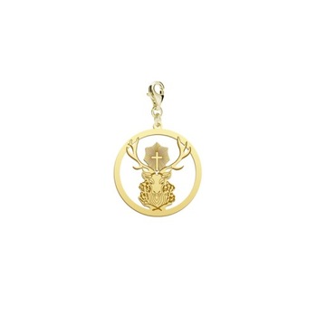 Charms Jeleń Św. Huberta srebro925