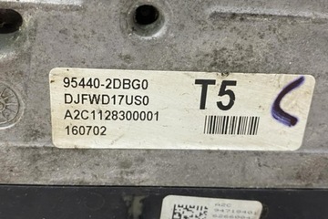 JEDNOTKA MOTORU ECU KIA OPTIMA 954402DBG0 1.7L DIESEL 104KW 2016