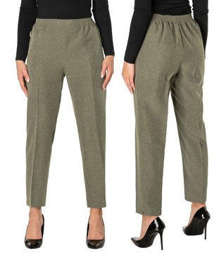 Eleganckie Spodnie Cygaretki Damskie VIP S001-6 23