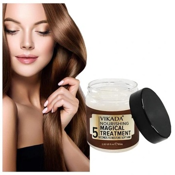 Vikada Nourishing Magical Treatment - Keratin Magical Hair Mask, 5 Seconds