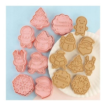 ФОРМЫ ДЛЯ ТОРТОВ ДЛЯ РОЖДЕСТВЕНСКИХ ПРЯНИКОВ 8 ШТ.