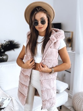 ЖЕНСКИЙ МЕХОВОЙ ЖИЛЕТ С РУКАВАМИ, размер. XXL