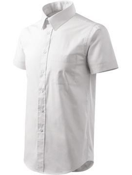 MALFINI CHIC 207 BAWEŁNIANA koszula męska WYJŚCIOWA krótki rękaw XL