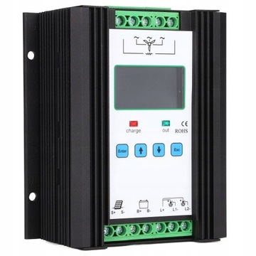 STEROWNIK WIATROWO SOLARNY KONTROLER 12V24V600W