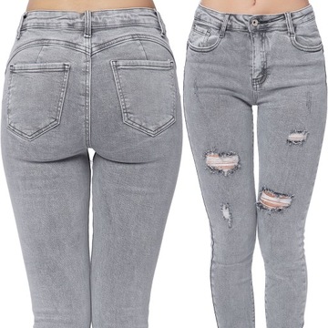 129_ M/38_ MODELUJĄCE KLASYCZNE SPODNIE JEANS