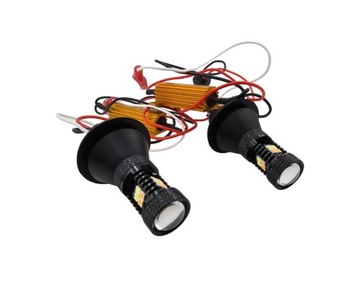 СВЕТОДИОДНЫЕ ДХО ПОВОРОТЫ + ДНЕВНЫЕ ОГНИ SMD 2в1 BAU15S PY21W УЛЬТРА МОЩНЫЙ