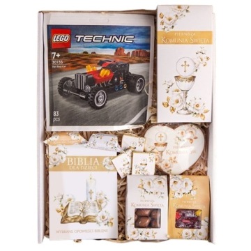 LEGO, Біблія і солодощі на prezent до причастя Сувенір для хлопчика