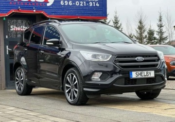 Ford Kuga II SUV Facelifting 1.5 EcoBoost 150KM 2018 Ford Kuga 1.5BENZ. 150KM ST LINE Xenon Led Navi Pol Skora Stan Bdb 1.5, zdjęcie 4