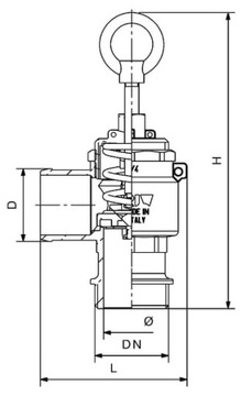 Предохранительный клапан 2 дюйма