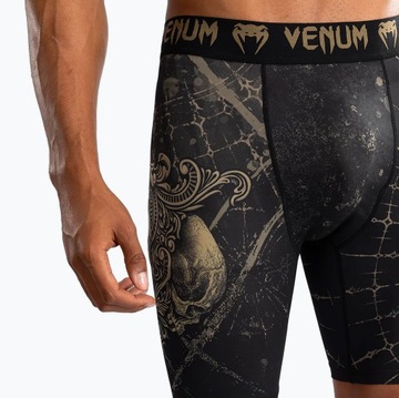 Venum Spodenki Kompresyjne Vale Tudo Santa Muerte 5.0 Black/Gold XL
