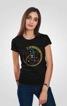 Koszulka damska Liczba Pi 3,14 Nauka XL