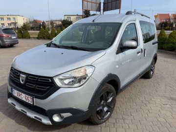 Dacia Dokker Mikrovan Facelifting 1.2 TCe 115KM 2017 Dacia Dokker Sliczny Dokker Stepway1.2Benz.115KM Navi Kamera Parktroniki, zdjęcie 6