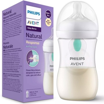 Butelka AVENT antykolkowa 260ml 1m+ AIRFREE