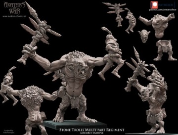 Каменные тролли - x1