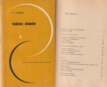 BUDOWA ATOMÓW Lagowski