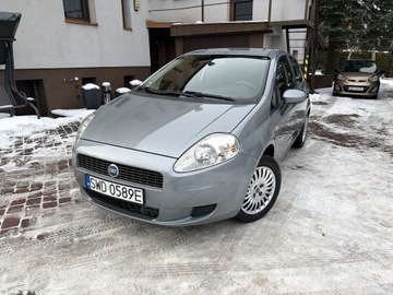 Fiat Punto Grande Punto Hatchback 5d 1.2 8v 65KM 2007 Fiat Grande Punto Tylko 166tyśkm! KLIMA 1.2B 8V 3DRZWI 2007 ZADBANY Dynamic