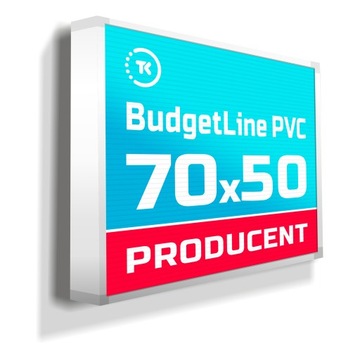 Kaseton reklamowy LED Budget Line PVC 70x50cm
