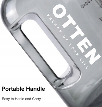 Bidon HAO86 2500 ml czarny