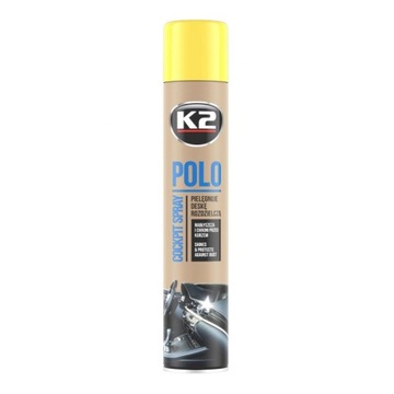 K2 POLO COCPIT SPRAY PLAK DO KOKPITU LEMON 750 ML