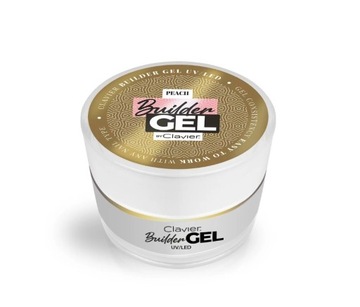 Żel Budujący Do Przedłużania Paznokci Clavier 10g PEACH