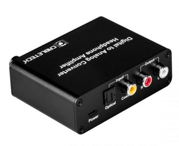 KONWERTER AUDIO DIGITAL Optical TOSLINK ANALOG DA