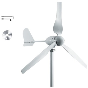 Turbina wiatrowa elektrownia wiatrak generator prądu prądnica 2000W 2kW 24V