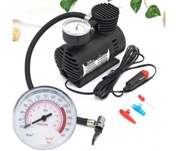 KOMPRESOR SAMOCHODOWY SPRĘŻARKA POMPKA 300 PSI 12V