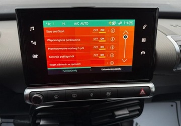 Citroen C4 Cactus Crossover Facelifting 1.2 PureTech 110KM 2018 Citroen C4 Cactus Automat, Salon Polska. Serwis ASO,1 rej 2019 rok. Navi,K, zdjęcie 9