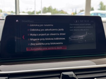 BMW Seria 5 G30-G31 Touring 530i 252KM 2018 BMW 530 xDrive M Sport / 1 właściciel / Salon Pols, zdjęcie 29