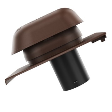 Санитарно-вытяжной камин fi 150 BRAAS TEVIVA BLACK