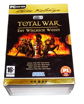TOTAL WAR ERY WIELKICH WOJEN ZŁOTA KOLEKCJA BOX PL PC