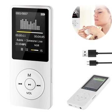 MP3-плеер 16 ГБ с Bluetooth-передатчиком для просмотра фильмов и 4000 песен.