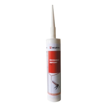 WURTH AKRYL USZCZELNIACZ AKRYLOWY BIAŁY 310ML