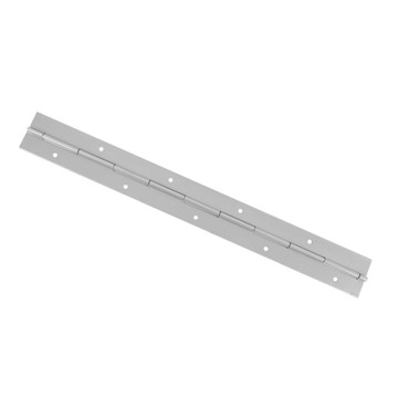 ZAWIAS MEBLOWY TAŚMOWY LISTWOWY 30cm SREBRNY