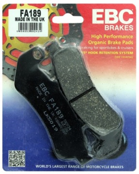 EBC KLOCKI HAMULCOWE FA189