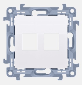 SIMON 10 POKRYWA GNIAZD PODWÓJNA