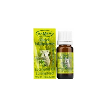Olejek eteryczny Eukaliptusowy naturalny BAMER 7 ml aromaterapia