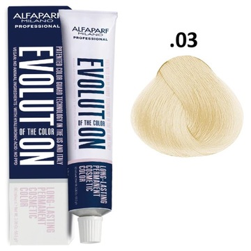 ALFAPARF EVOLUTION OF THE COLOR PROFESJONALNA FARBA DO WŁOSÓW .03 60 ml