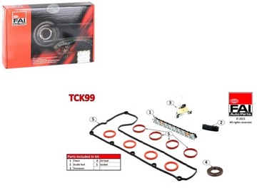 Комплект цепи ГРМ FAI AutoParts TCK99 0816J