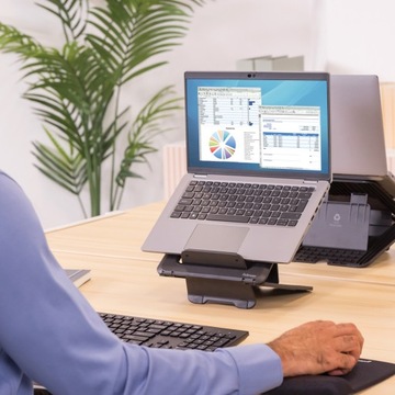 Подставка для ноутбука Fellowes Breyta, черная