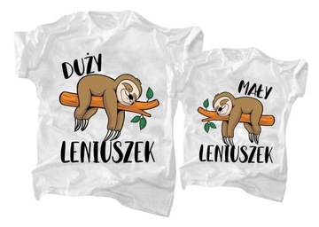 KOSZULKI DLA TATY i SYNA PREZENT Dzień Chłopaka M