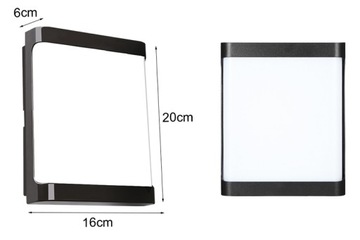 ДЕКОРАТИВНЫЙ СВЕТОДИОДНЫЙ НАСТЕННЫЙ СВЕТИЛЬНИК ДЛЯ ТЕРРАСЫ