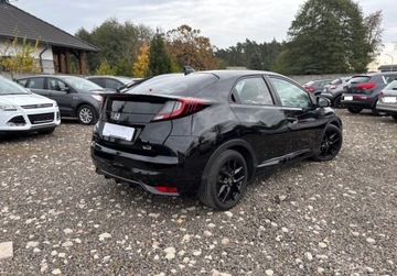 Honda Civic IX Hatchback 5d Facelifting 1.8 i-VTEC 142KM 2016 Honda Civic 1.8B 142KM zadbana salon Polska navi kamera 1.8 Benzyna 142KM, zdjęcie 4